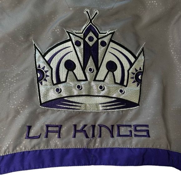 Y2K Reebok LA Kings Windbreaker Pullover XL - Picture 3 of 3